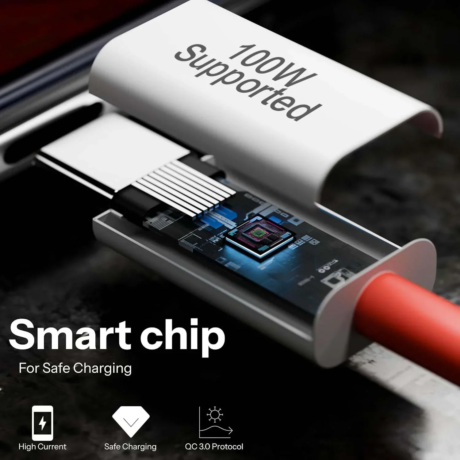 100W  Cable | Fast Charging and Data Transfer | Under ₹100 - Image 6