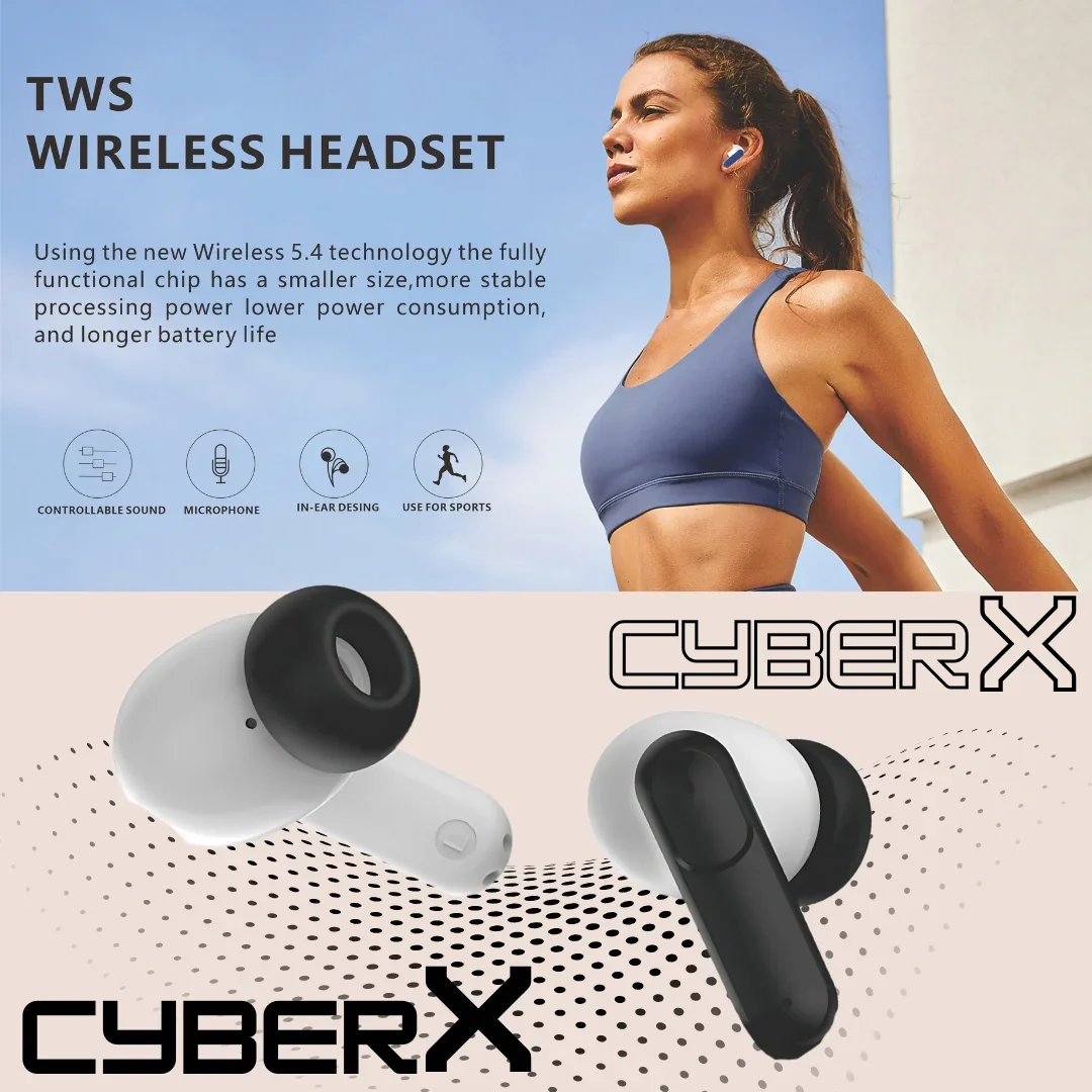 Buy TecSox Cyber X Wireless Earbud With Comfortable Fit - Image 9