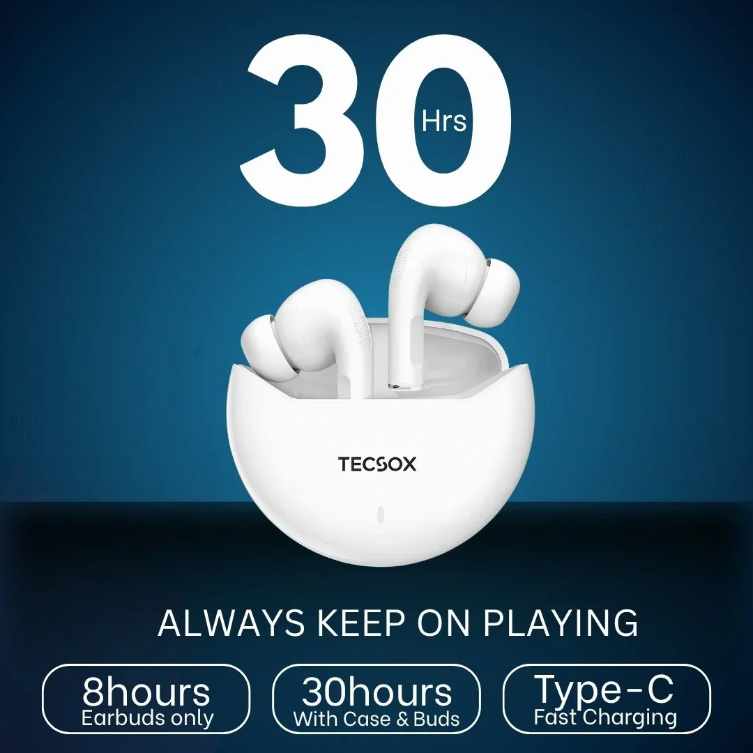 Buy TecSox Omega Wireless Earbud With Comfortable Fit - Image 13