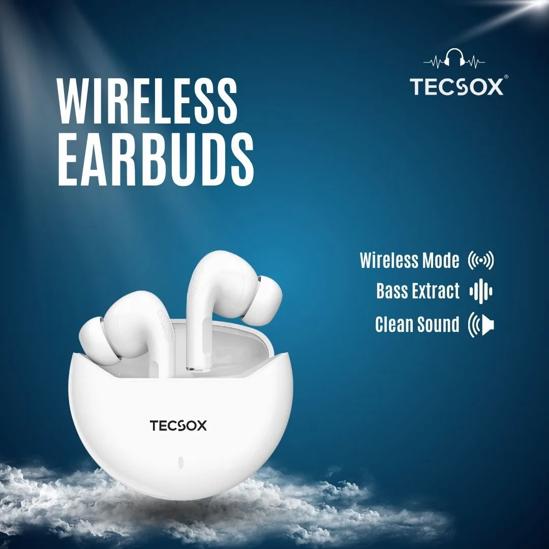 Buy TecSox Omega Wireless Earbud With Comfortable Fit - Image 16