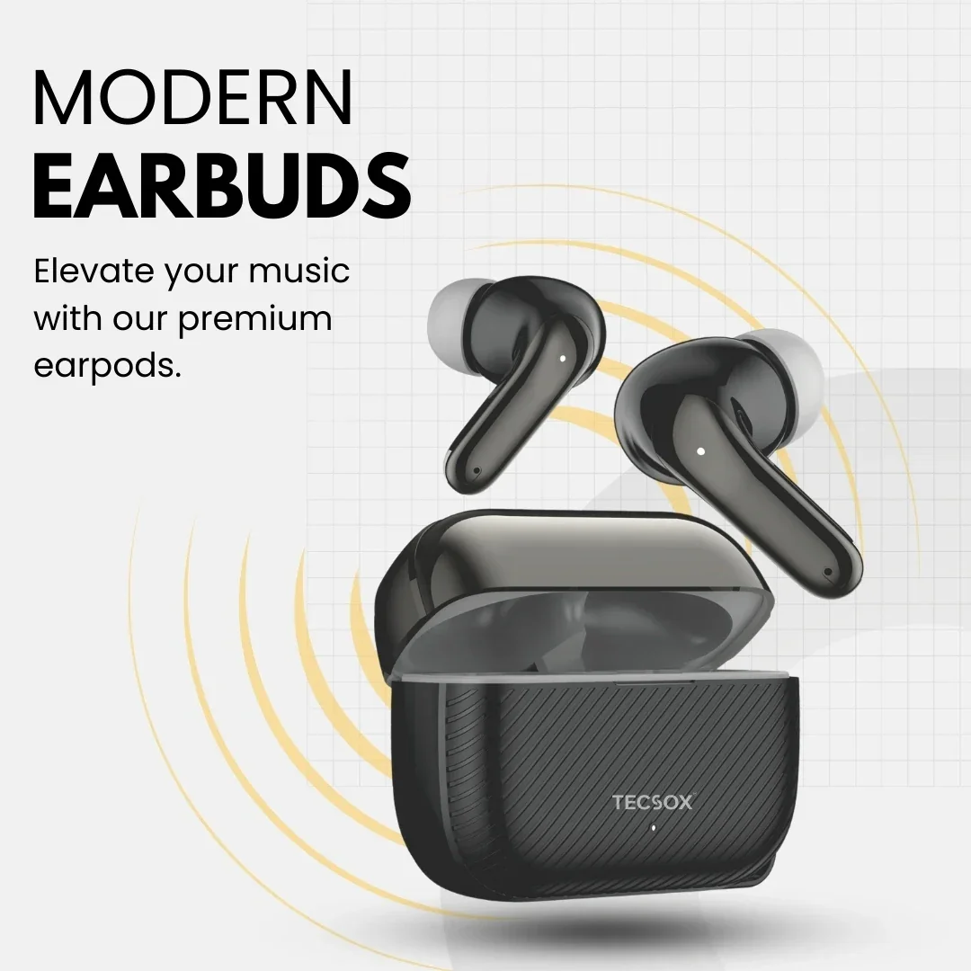 Buy TecSox Pro 8 Wireless Earbud With Comfortable Fit - Image 8