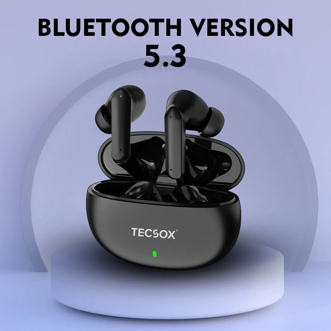 TecSox Fire TWS Bluetooth Earbuds | IPX Water Resistance - Image 5