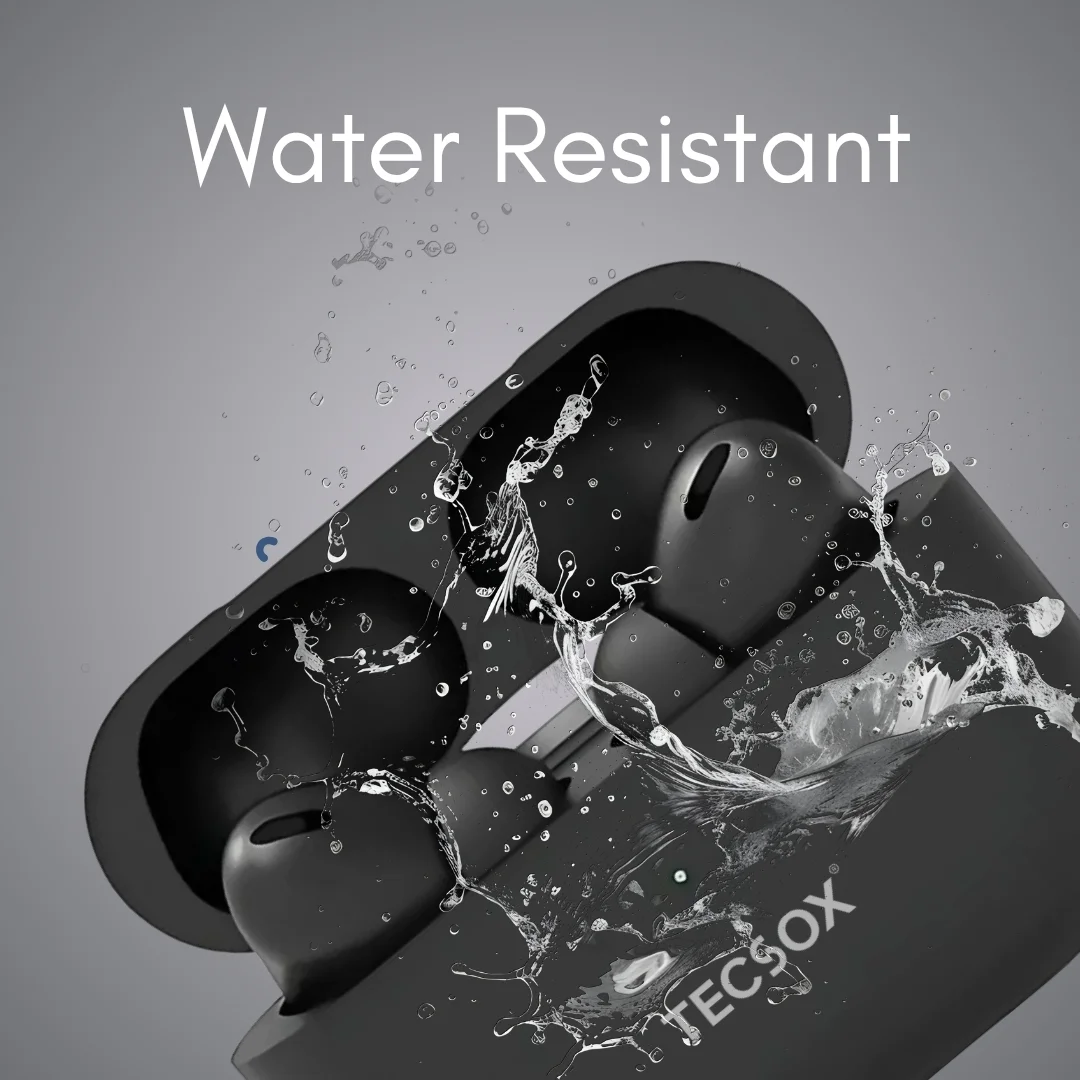 TecPod Pro Black Matt Bluetooth Earbuds | 30 Hour Playtime | Under ₹1000 - Image 7