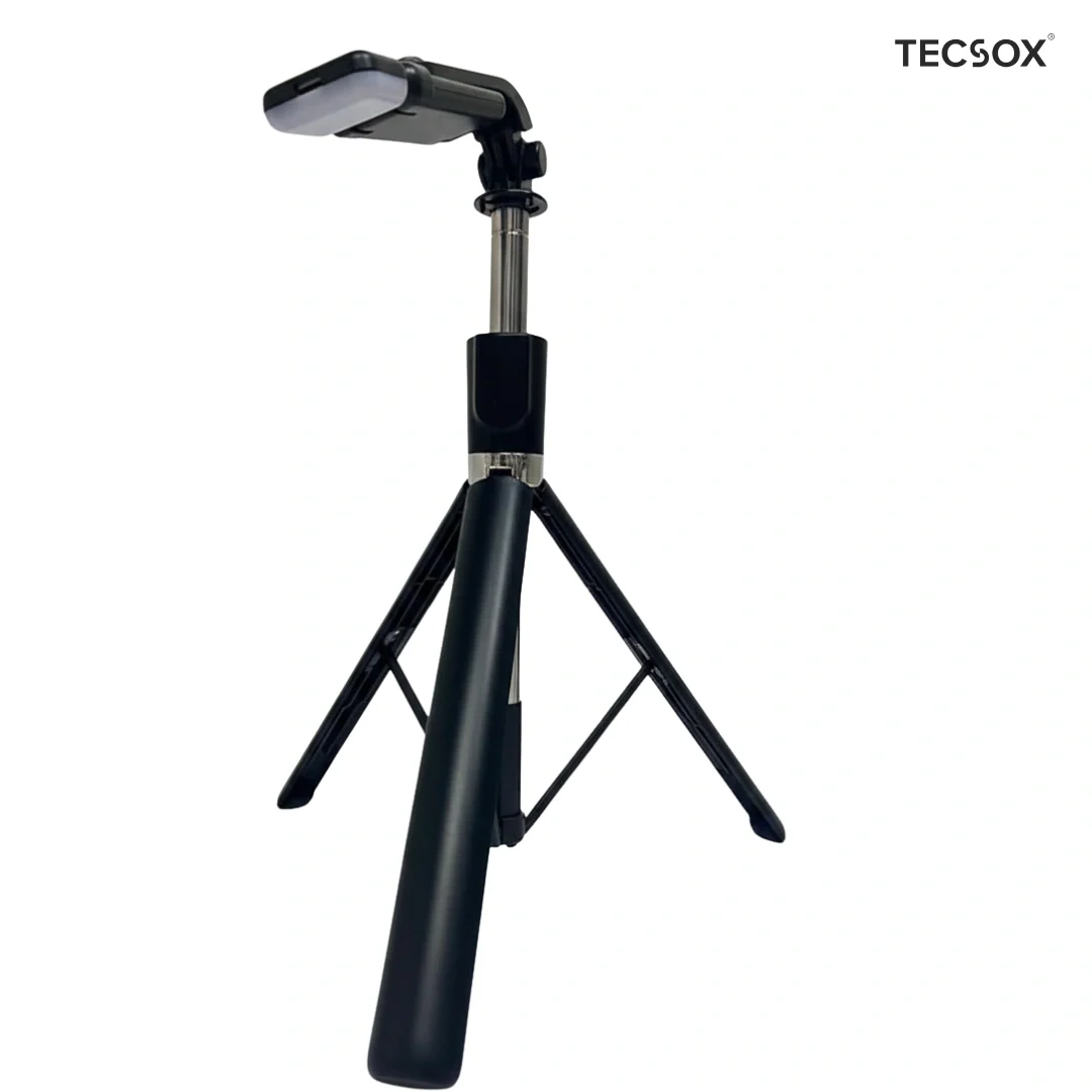 TecSox Halo Stick | 5FT Professional Multi-Role Tripod & Selfie Stick - Image 3