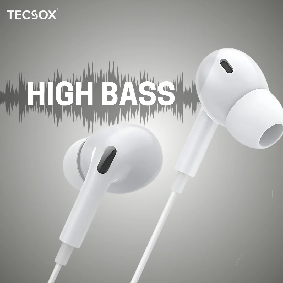 TecSox  Prime Type C Earphones Online | Supports All Device - Image 3