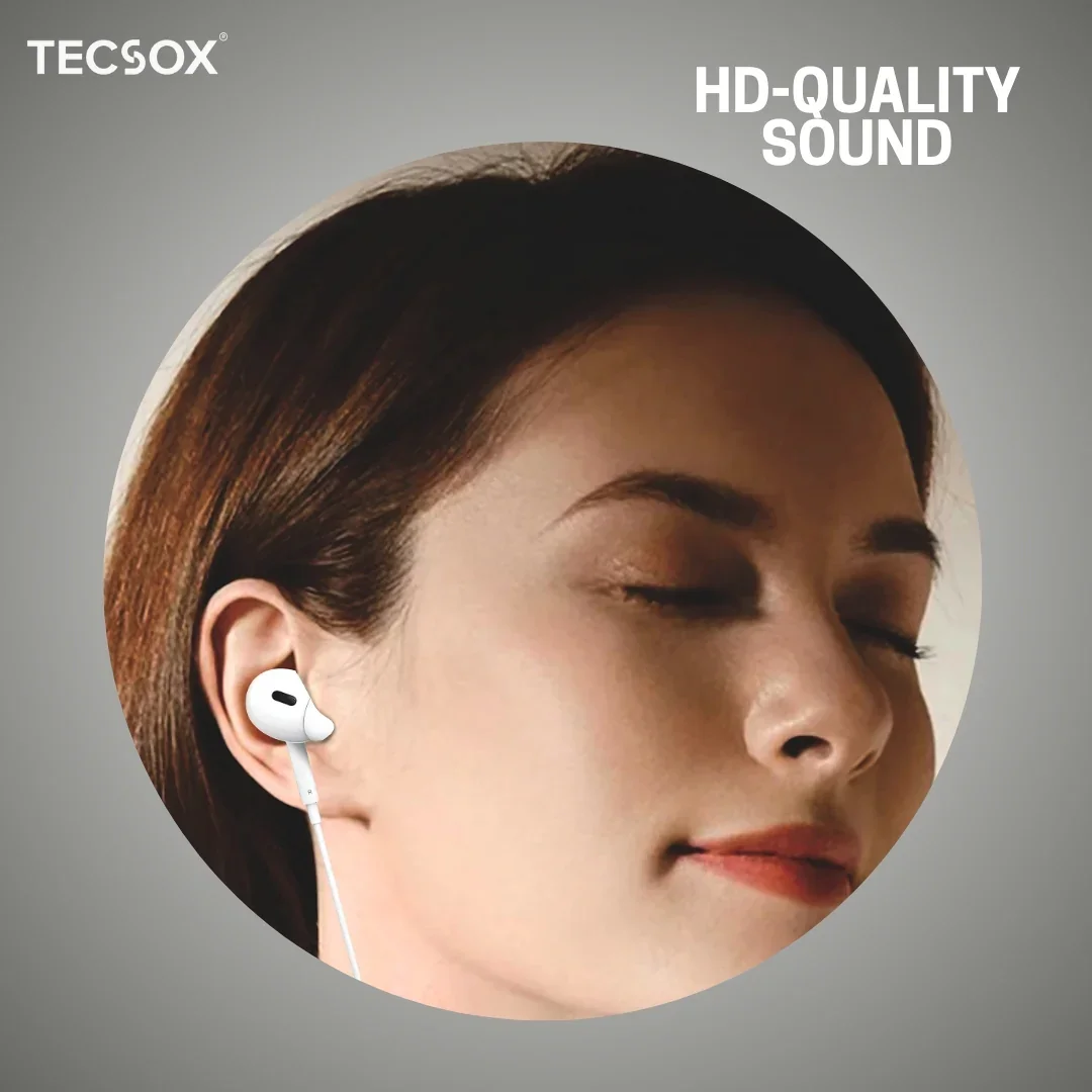 TecSox  Prime Type C Earphones Online | Supports All Device - Image 4