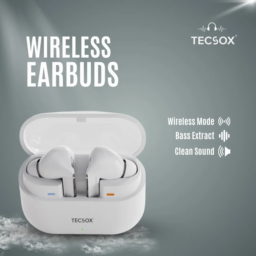 Order TecSox Audora Bluetooth Earbuds | Deep Bass | Under ₹1000 - Image 26