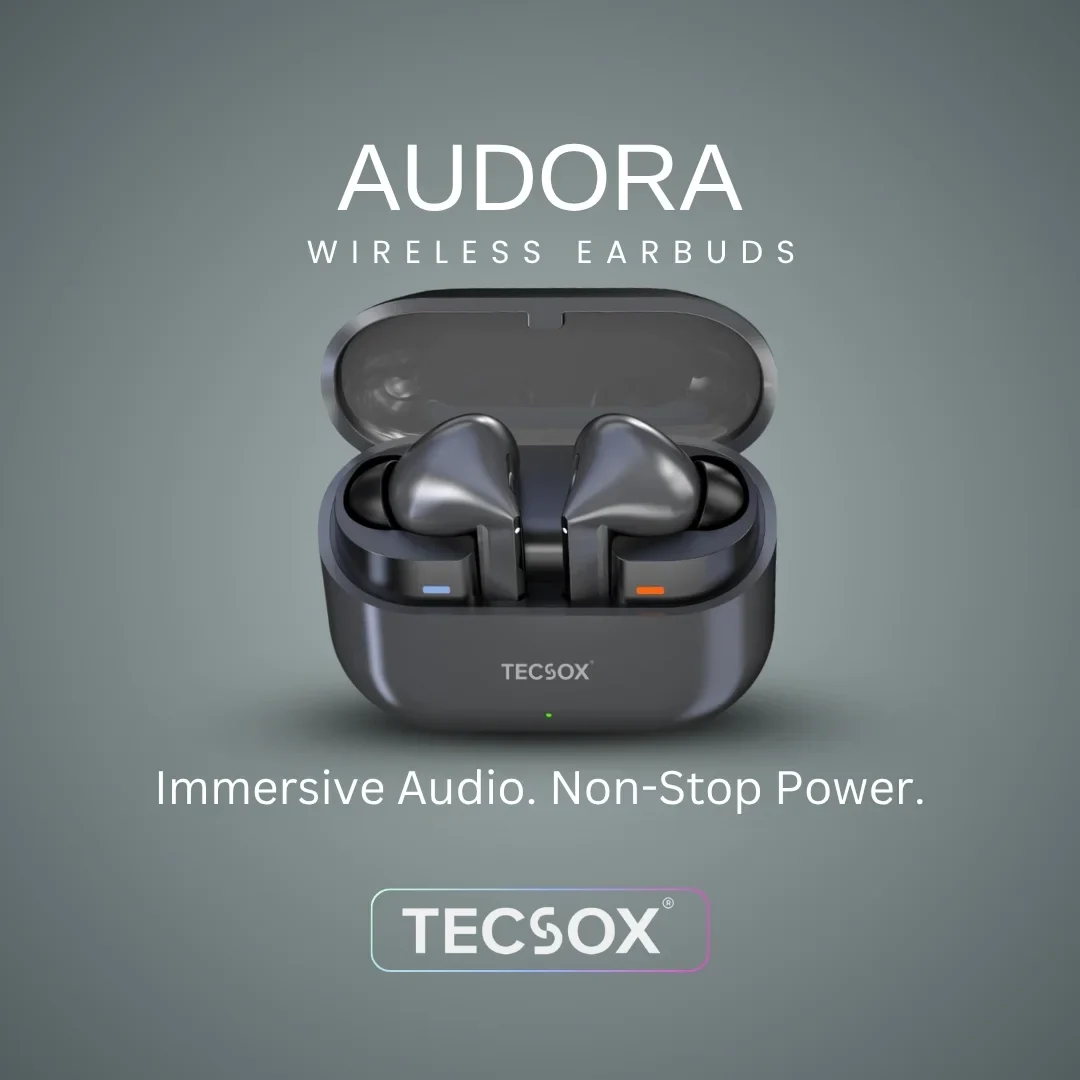 Order TecSox Audora Bluetooth Earbuds | Deep Bass | Under ₹1000 - Image 4