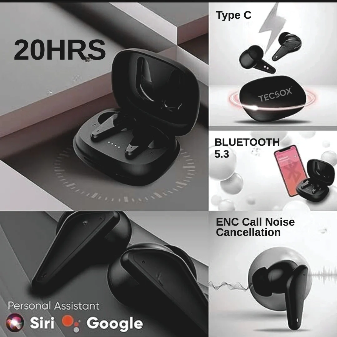 Order TecSox Pulse Bluetooth Earbuds |  Under ₹1000 - Image 11