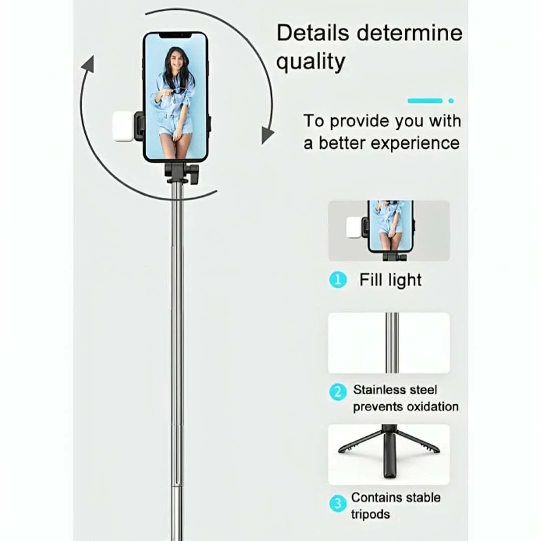 Order TecSox Selfie Stick Tripod R1S with Remote Control - Image 6