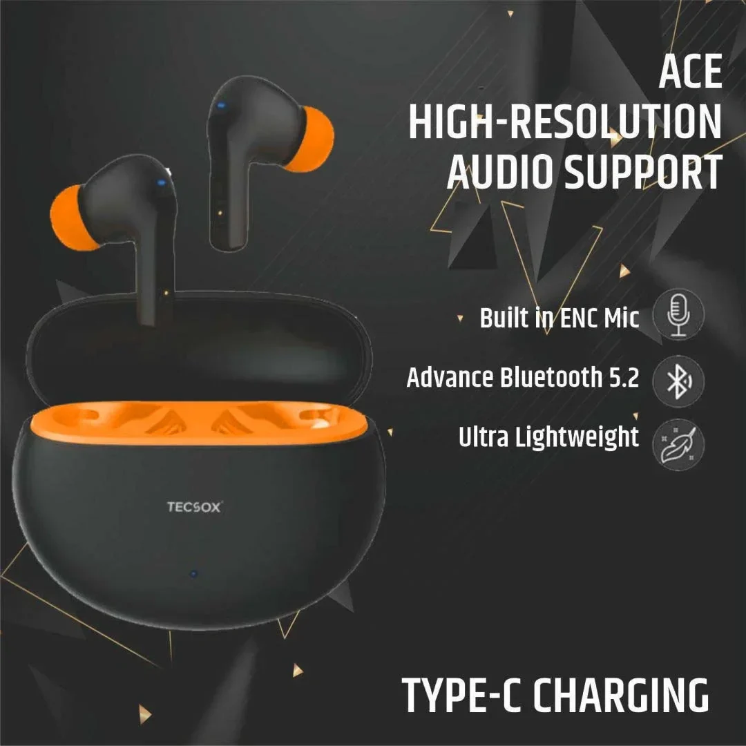 ACE Wireless Earbuds | Balanced Sound with 20 Hr Playtime - Image 7