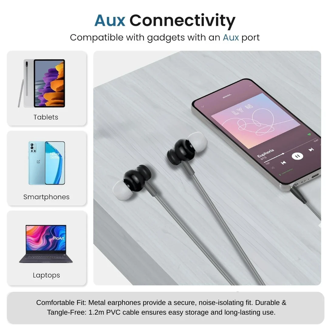 TecSox  Bass Bud23  Earphones Online | Under Rs.299 - Image 7