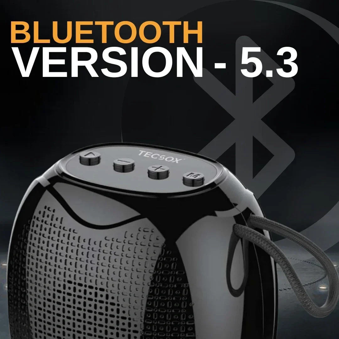 TecSox Beat | Speaker with 8watt & Powerful Bass - Image 7