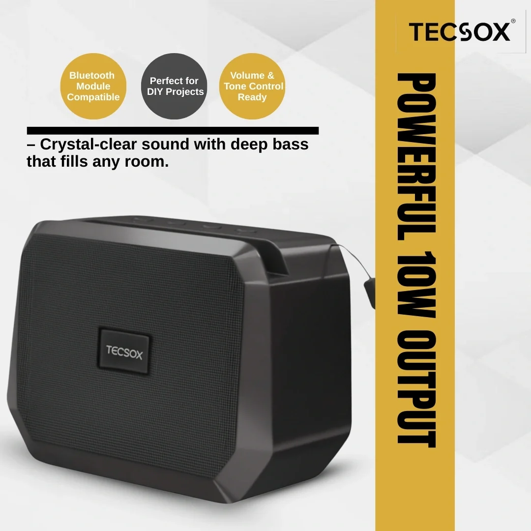TecSox Blast Pro | Speaker with 10watt & Powerful Bass - Image 4