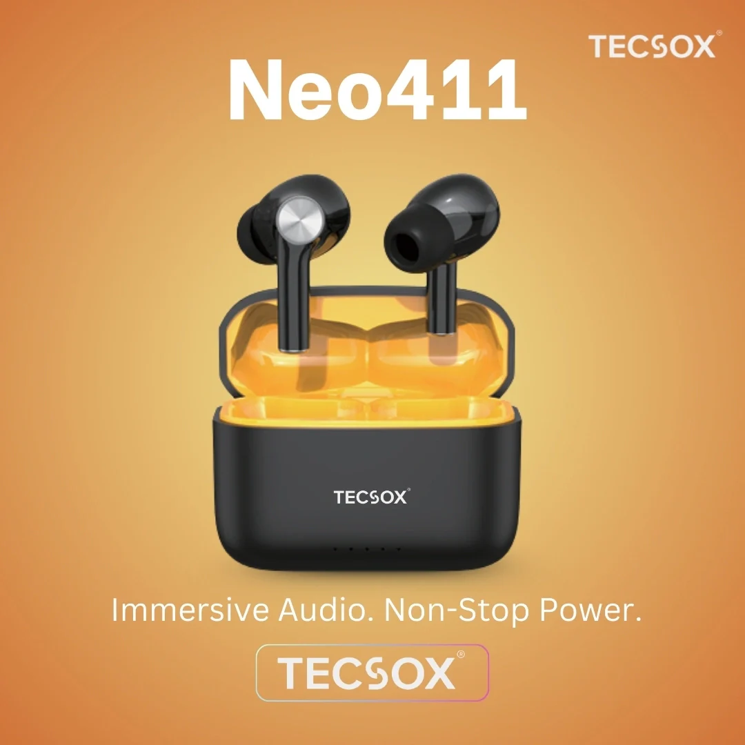 Buy TecSox Neo411 Wireless Earbud With Deep Bass & Comfortable Fit - Image 39