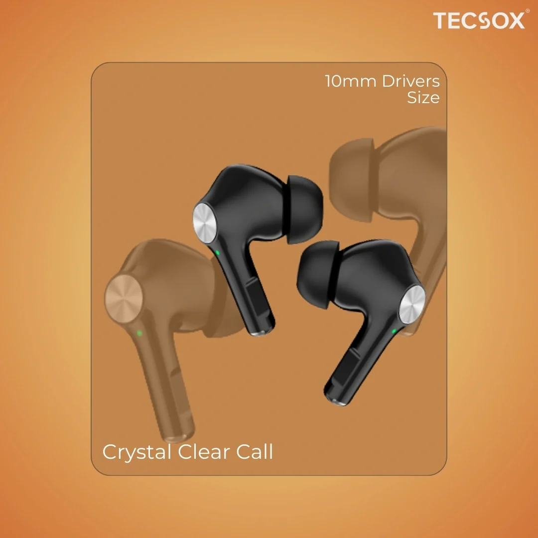 Buy TecSox Neo411 Wireless Earbud With Deep Bass & Comfortable Fit - Image 36