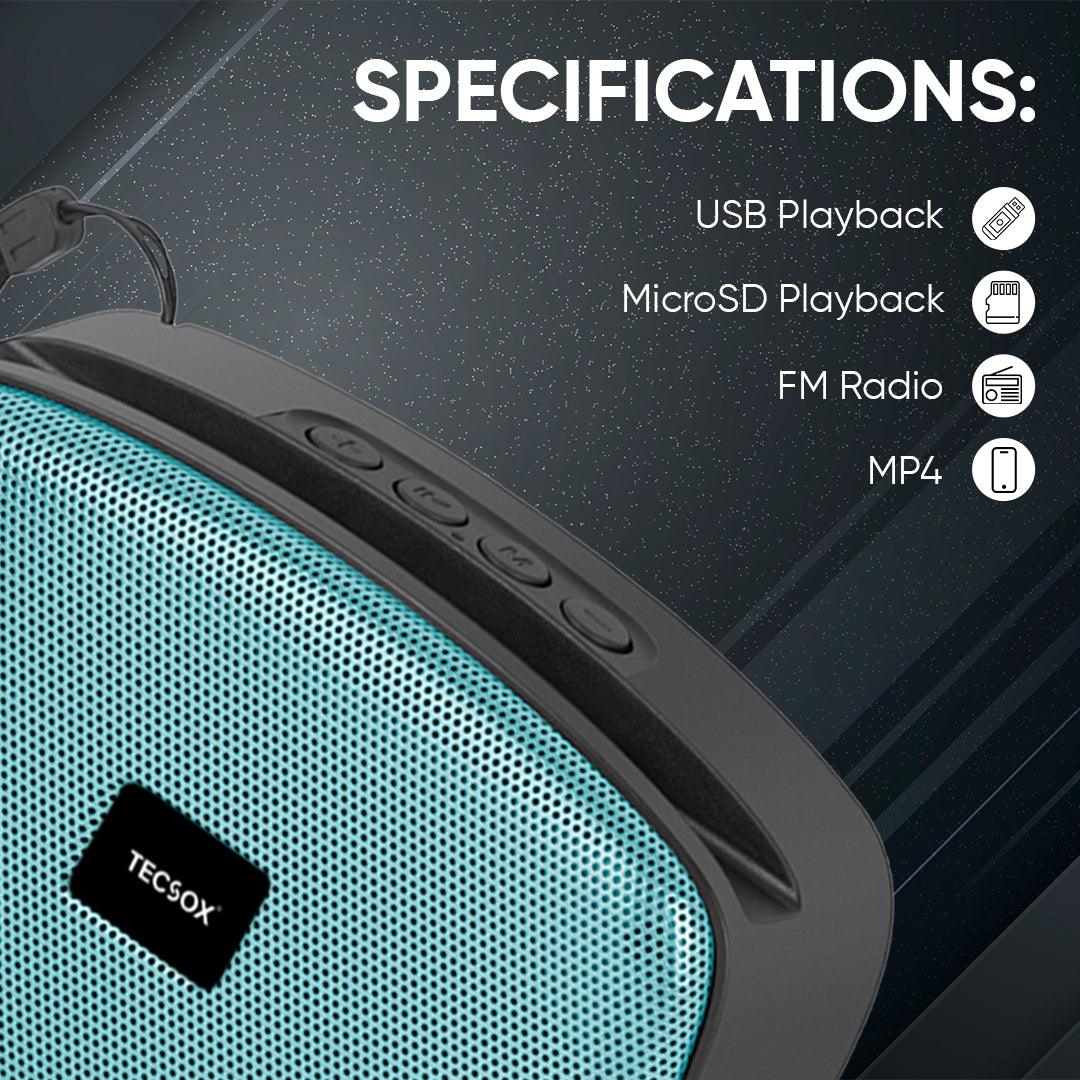 Get Tecsox Stone 351 Bluetooth Speaker with 6 Hour Paytime - Image 6