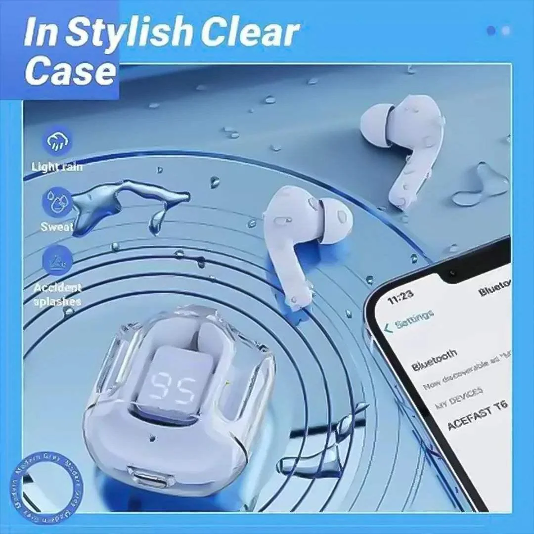 UltraPod Bluetooth Earbuds | High Bass + Water Resistant - Image 19