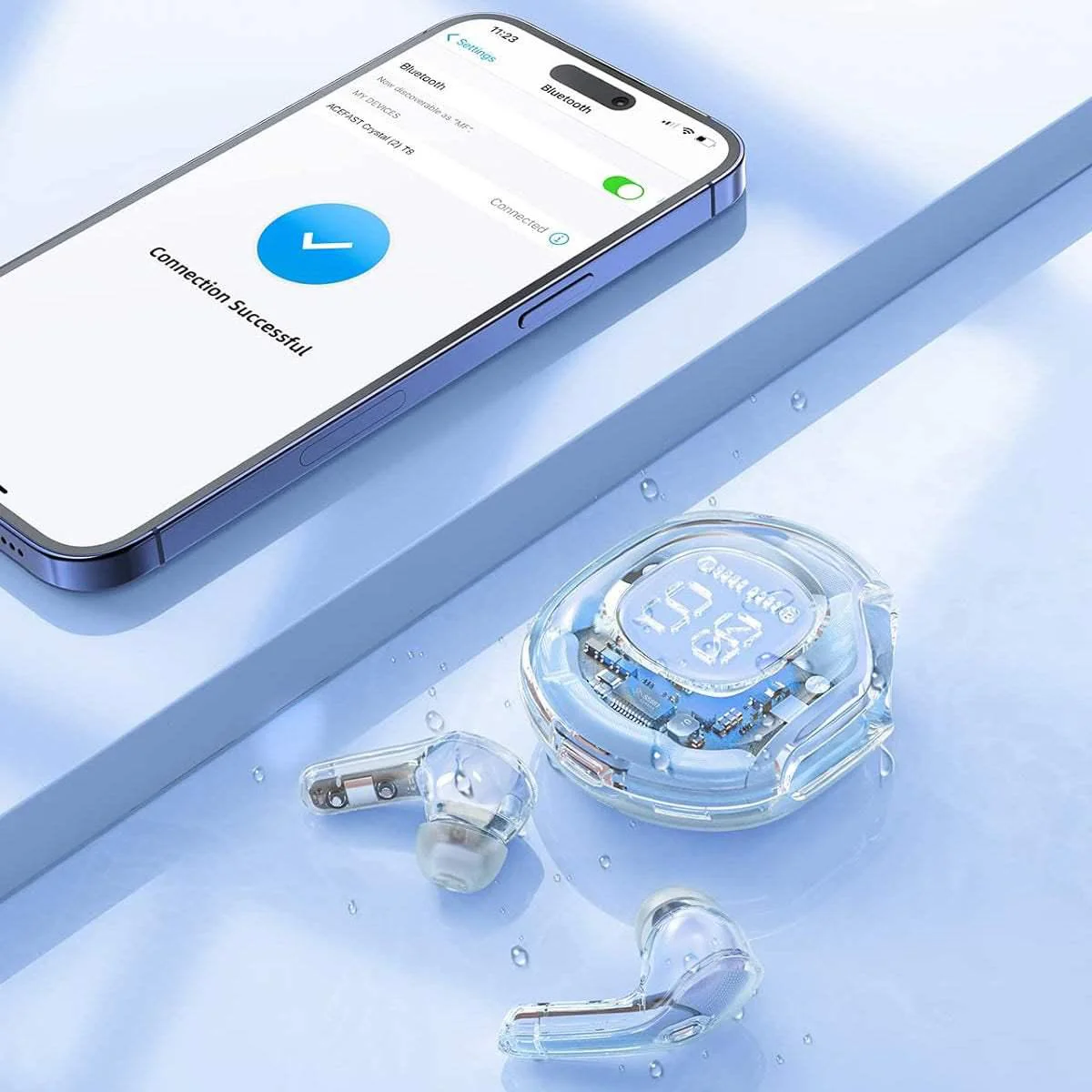 UltraPod Pro Bluetooth Earbuds with Game Mode for Gamers - Image 9
